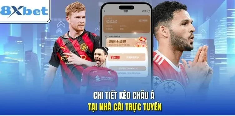 Minh họa kèo châu Á trong cá cược bóng đá tại 8xbet